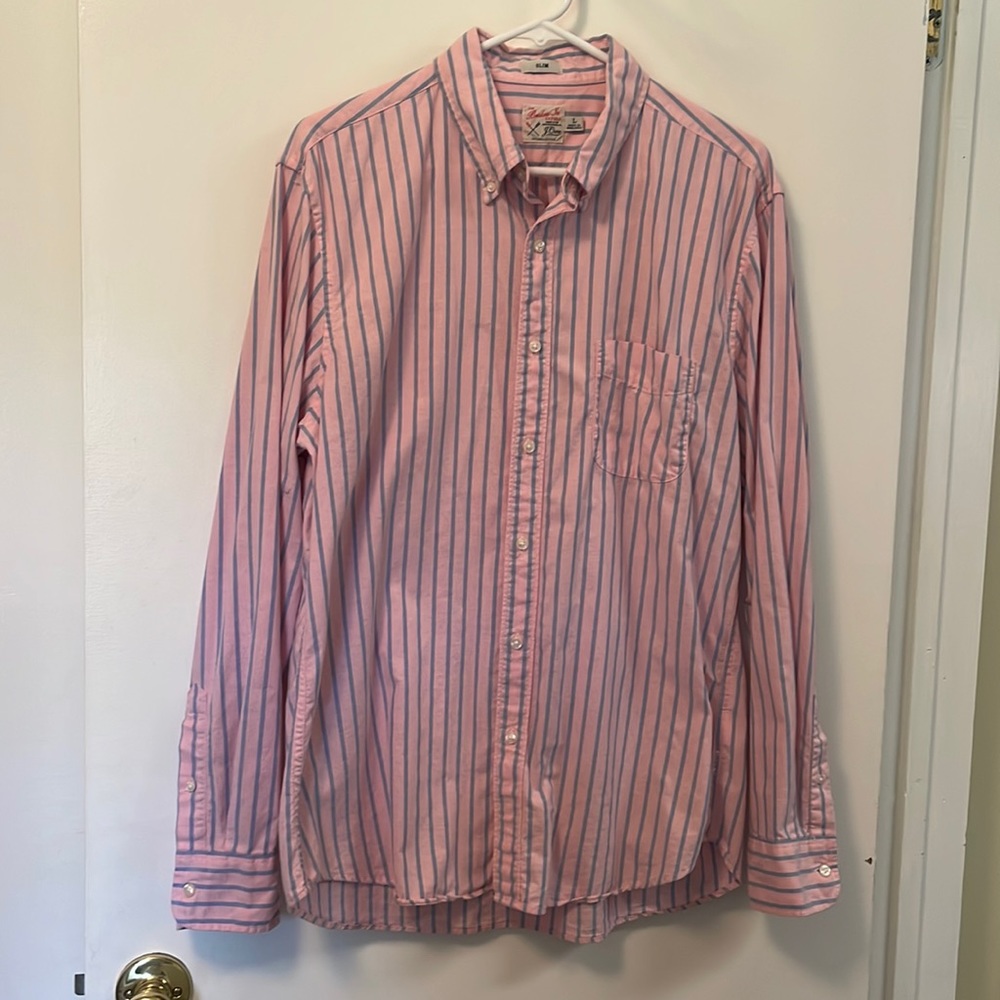 J. Crew long sleeve button down shirt SLIM FIT